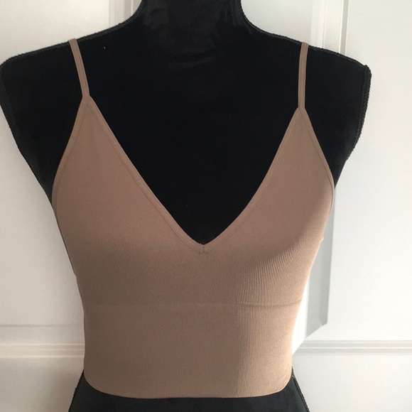 Free People Other - Free People Intimately Ali Low Back Crop Bra